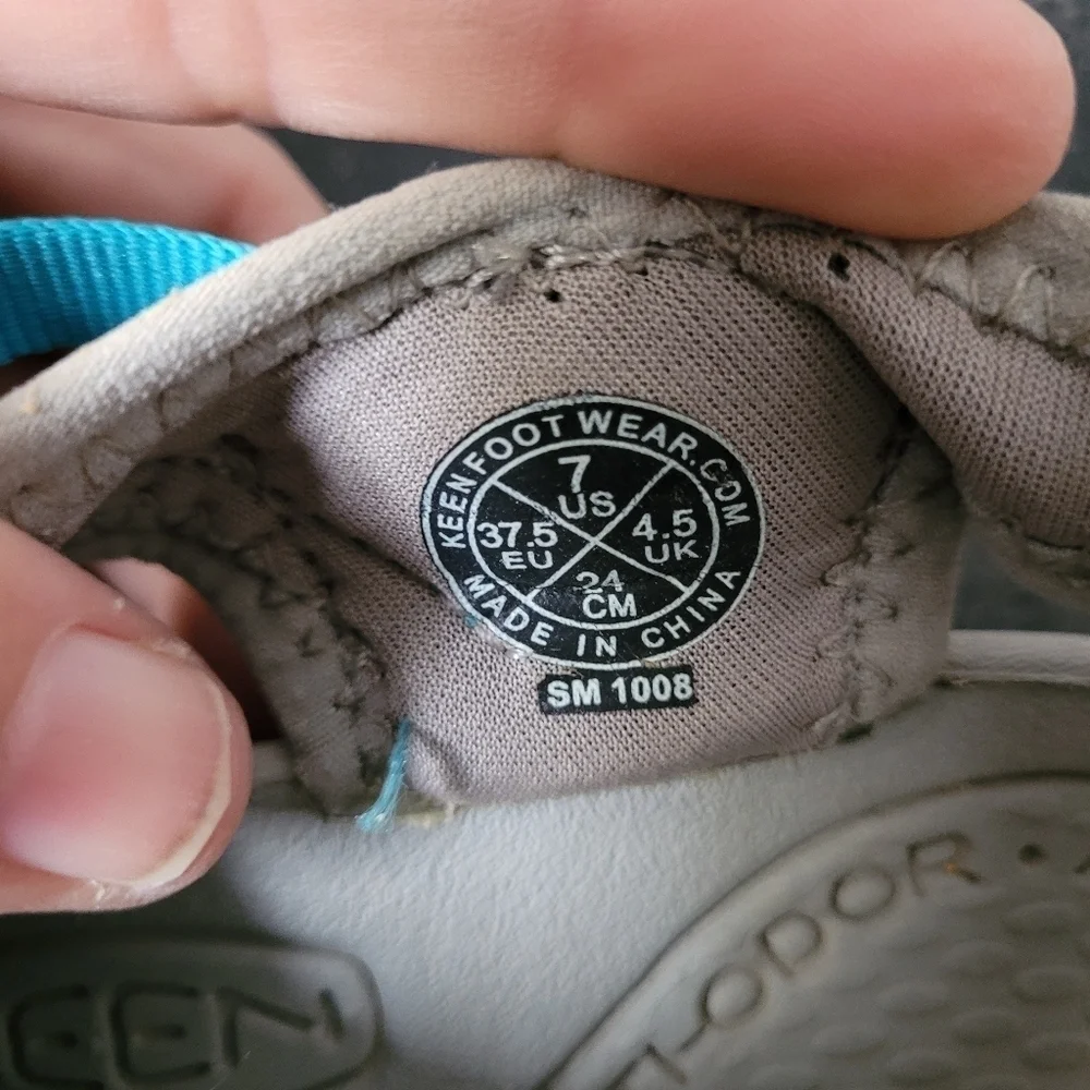 Keen turquoise sandal